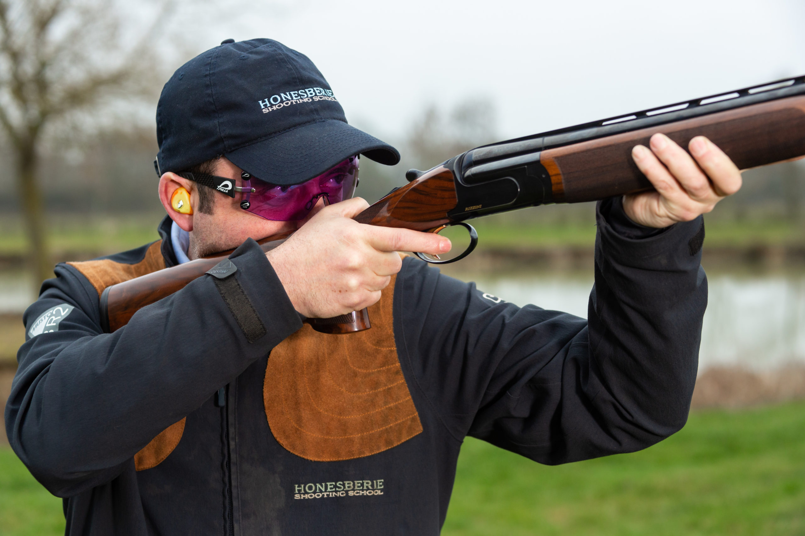 Bisley Ear Defenders COMPACT PADDED Shotgun Shooting Clay Pigeon Hunting 